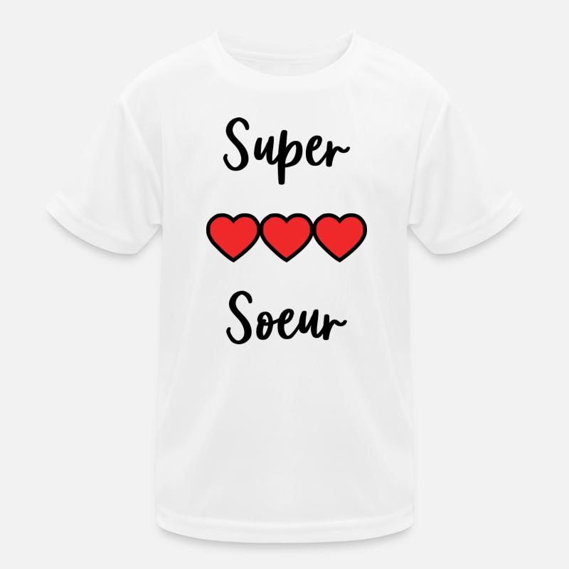 SUPER SCHWESTER Kinder Funktions-T-Shirt