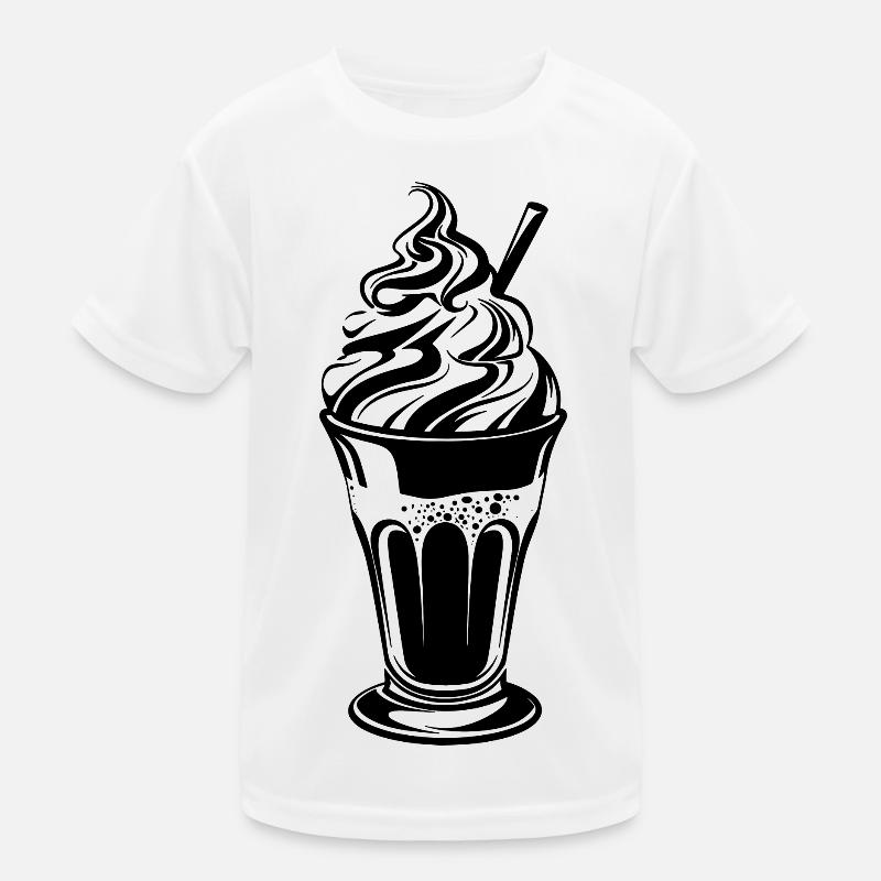 Eisbecher Kinder Funktions-T-Shirt