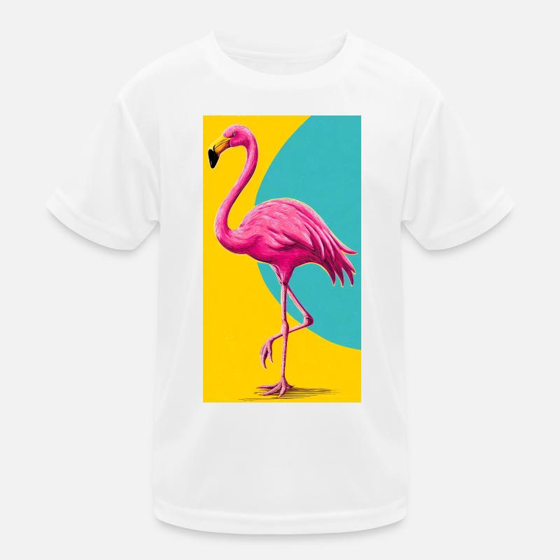 Flamingo Kinder Funktions-T-Shirt