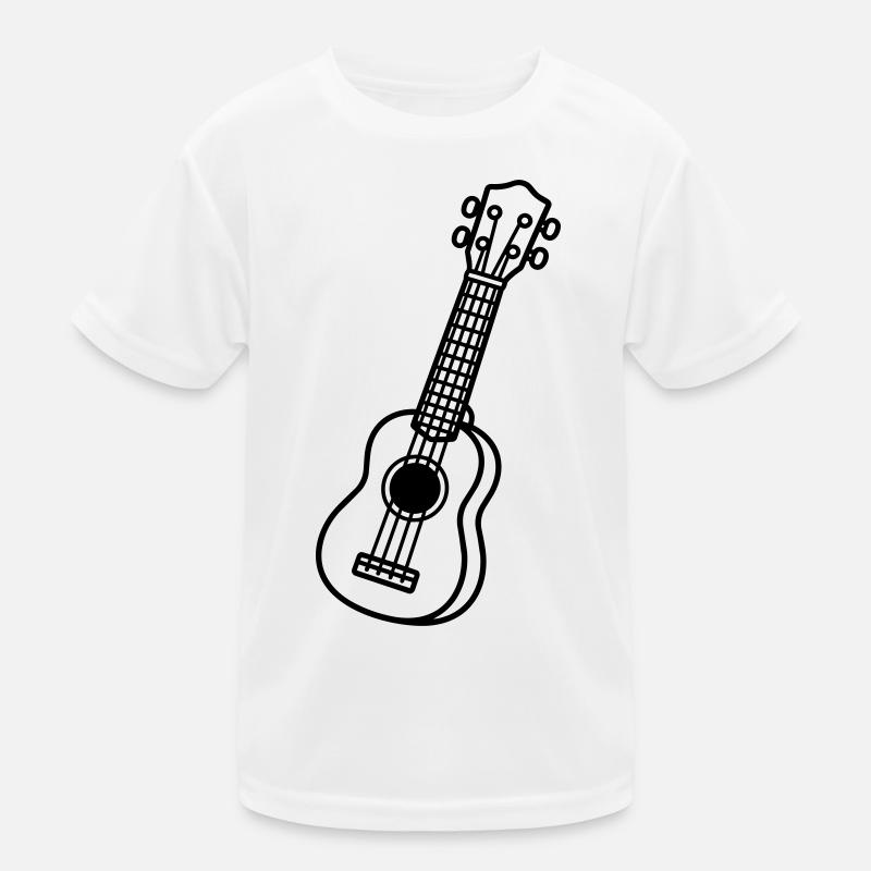 Ukulele Kinder Funktions-T-Shirt