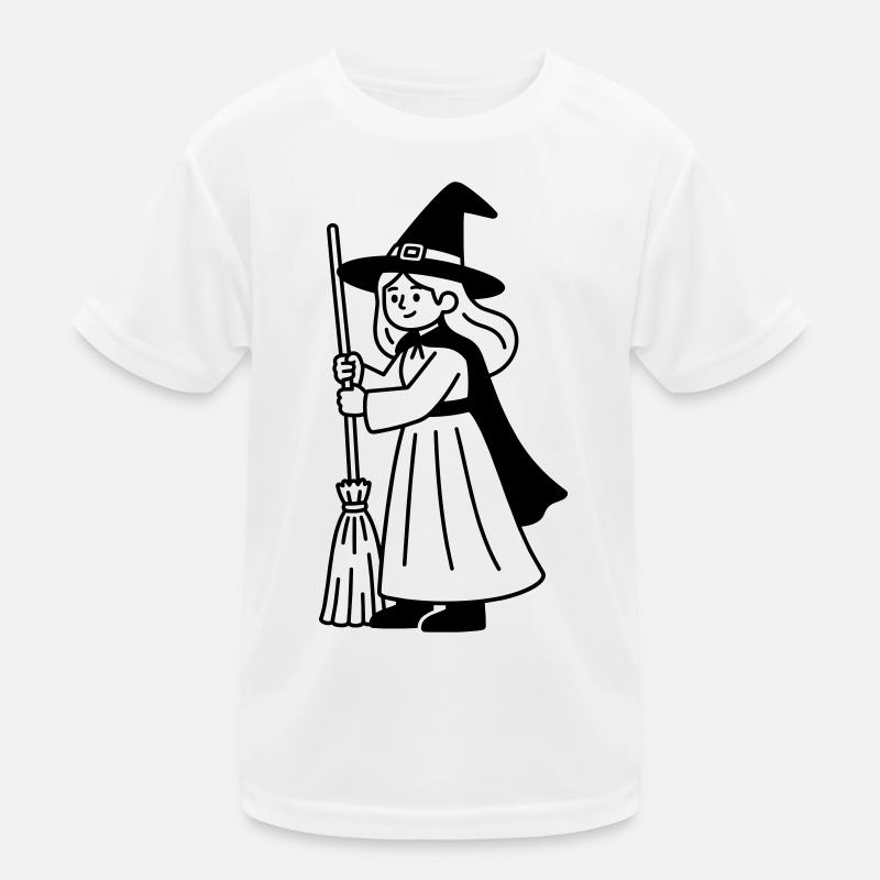 witch Kids Functional T-Shirt