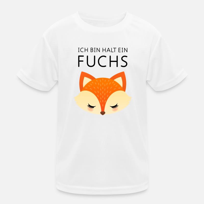 Ich Bin Halt Ein Fuchs Kinder Funktions-T-Shirt