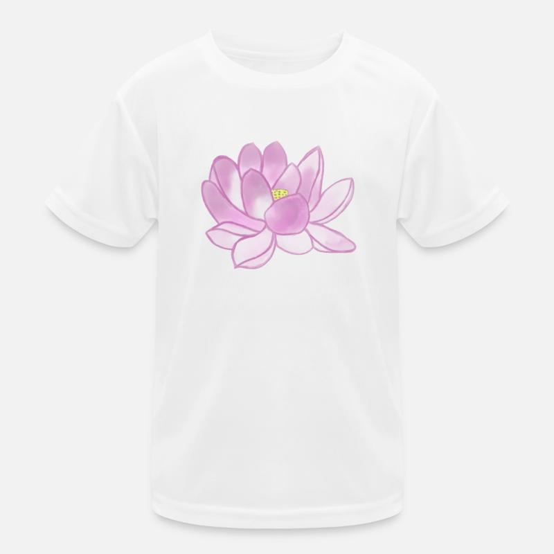 Fleur de lotus T-shirt sport Enfant