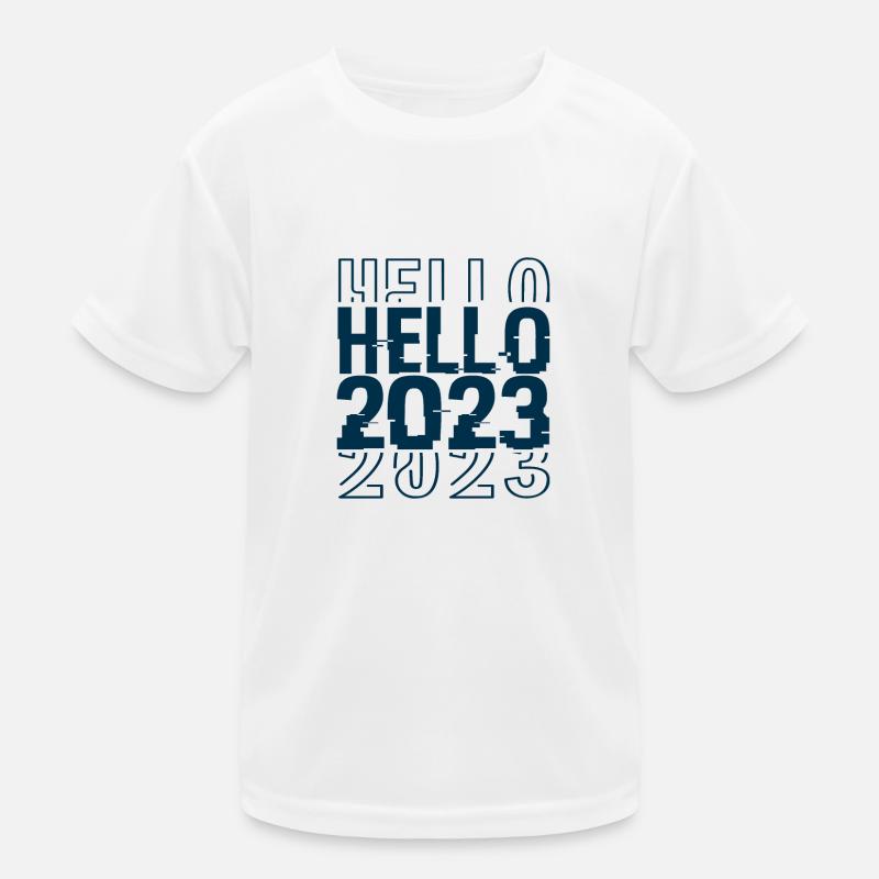 hello 2023 T-shirt sport Enfant