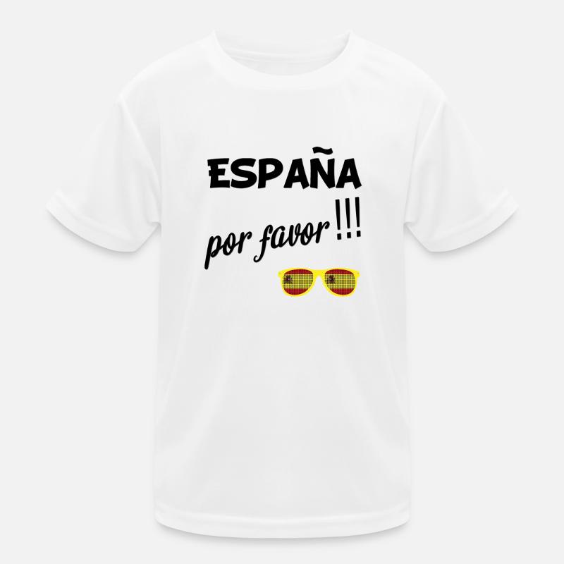 Espagne s'il vous plaît ! T-shirt sport Enfant