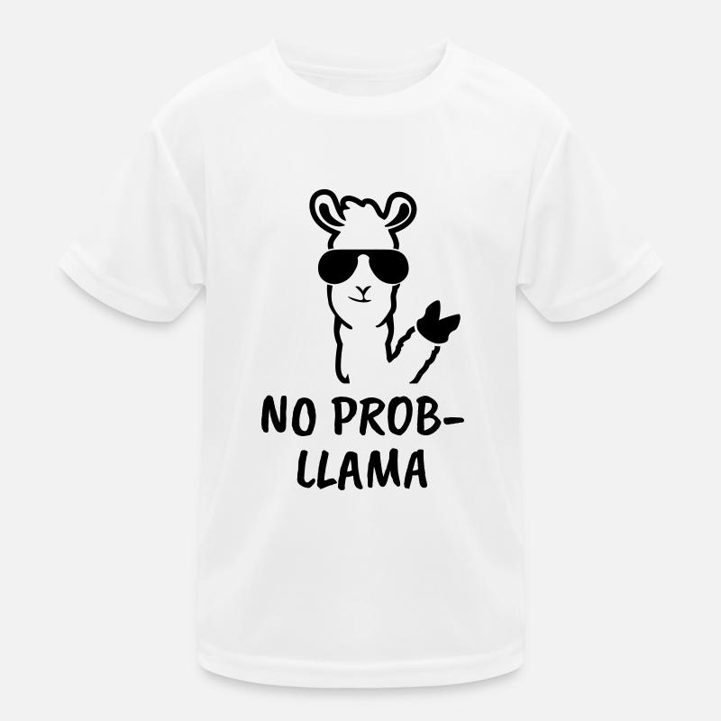 NO PROB-LLAMA! Kinder Funktions-T-Shirt