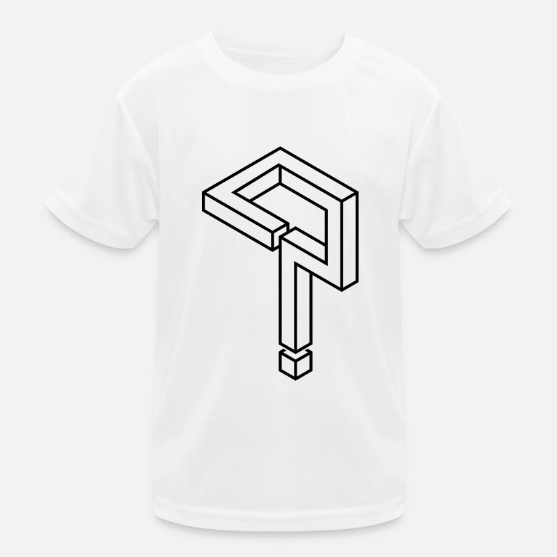 Impossible Figure 73A Kids Functional T-Shirt