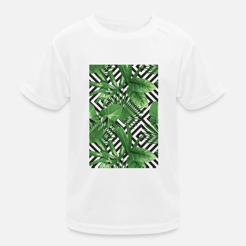 Tropical Geometry Kids Functional T-Shirt