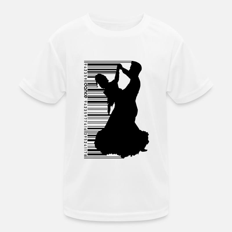 Paire de danseurs au QR Code Style T-shirt sport Enfant