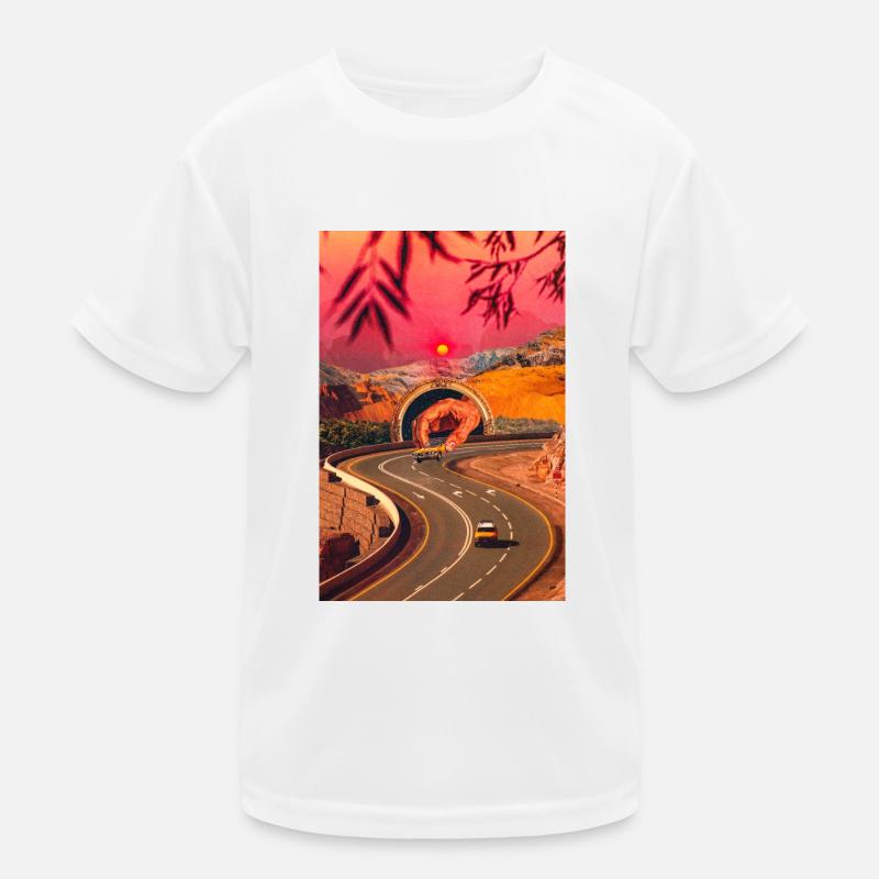 A Second Racer Appears Kids Functional T-Shirt