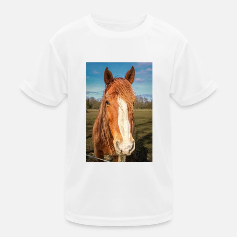 das Pferd Kinder Funktions-T-Shirt