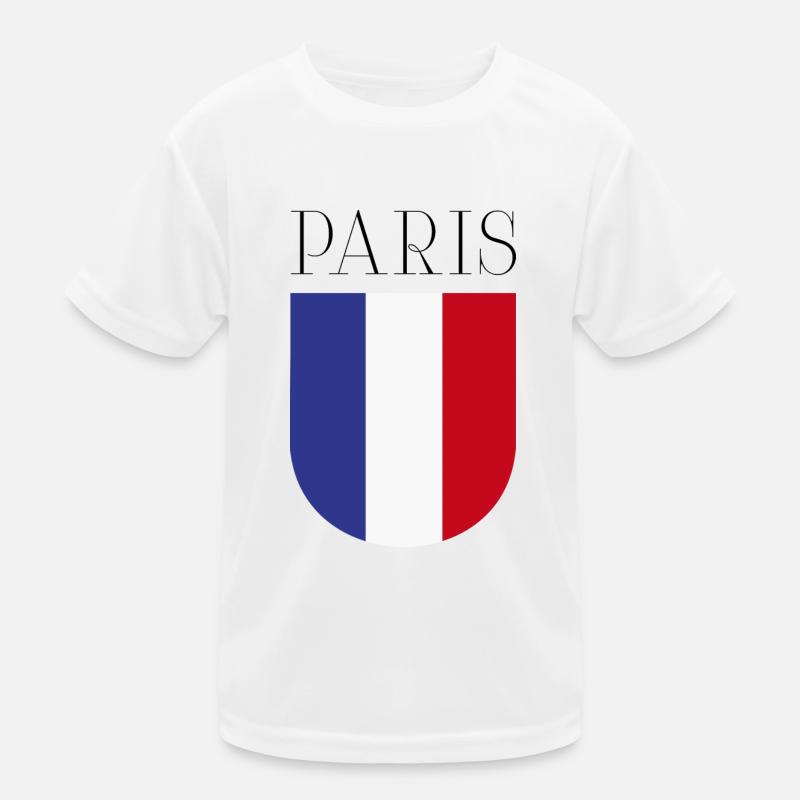 Frankreich Paris Kinder Funktions-T-Shirt