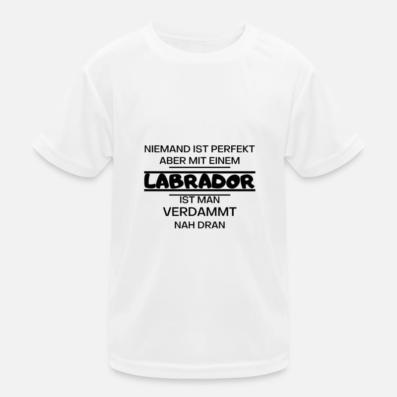 Labrador Kinder Funktions-T-Shirt