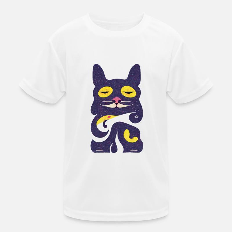Chat Perché 004 T-shirt sport Enfant