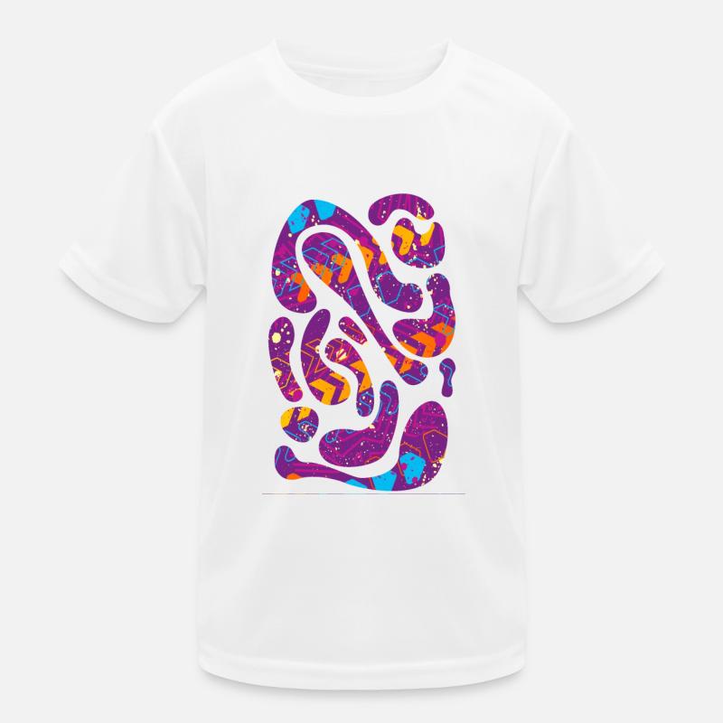 Graffiti style Splash hip hop colors painter color Kids Functional T-Shirt