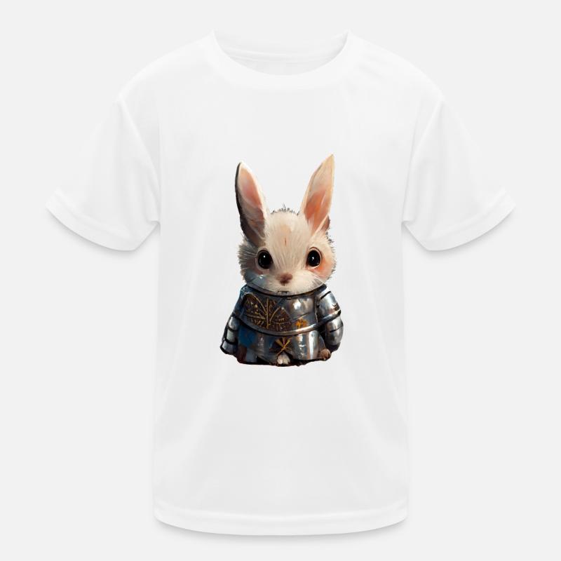 rabbit motive Kinder Funktions-T-Shirt