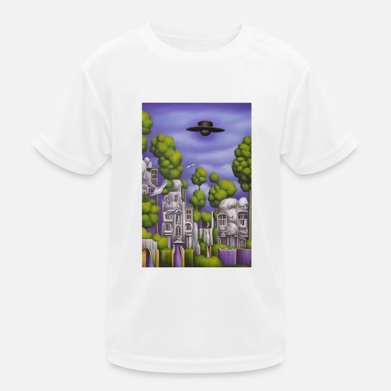 Des arbres devant le ciel T-shirt sport Enfant