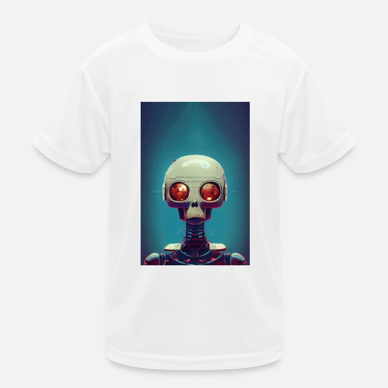 Robot 02 T-shirt sport Enfant