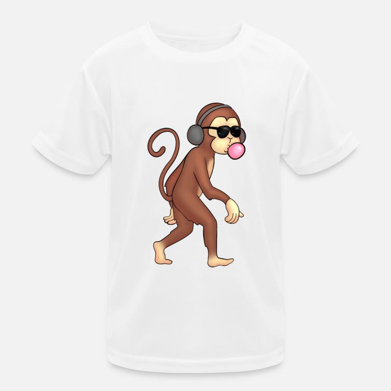 Affe Kinder Funktions-T-Shirt