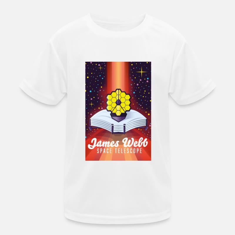 Télescope spatial James Webb T-shirt sport Enfant