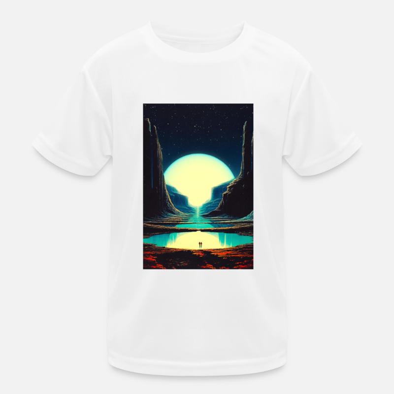 Nie mit dir verloren Kinder Funktions-T-Shirt