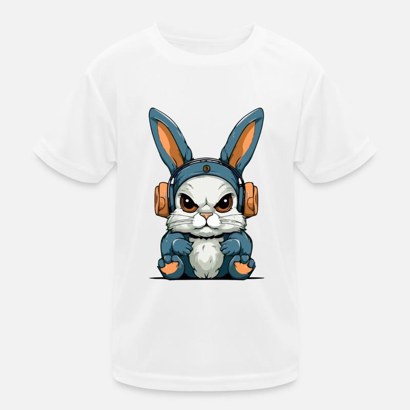 Grump the grumpy rabbit Kids Functional T-Shirt