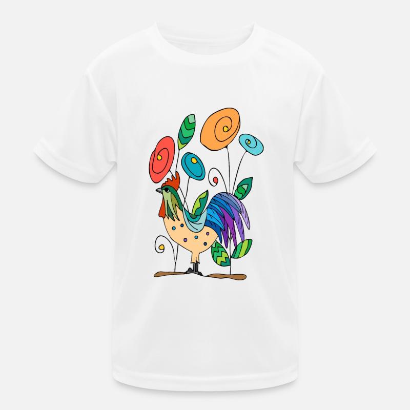 Rooster Kids Functional T-Shirt