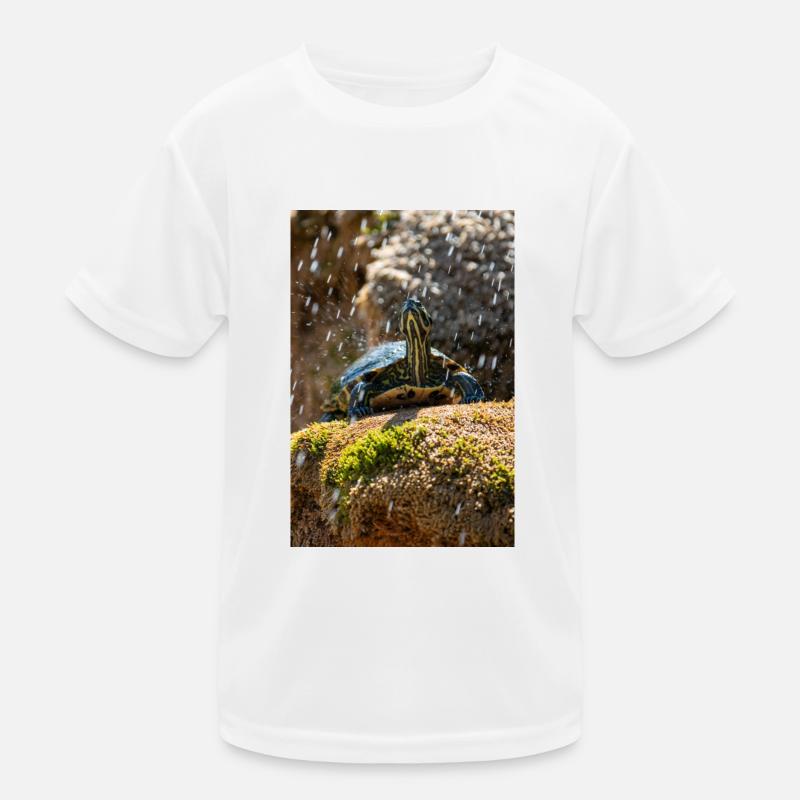 Gelbbauch-Slider Trachemys scripta scripta Kinder Funktions-T-Shirt