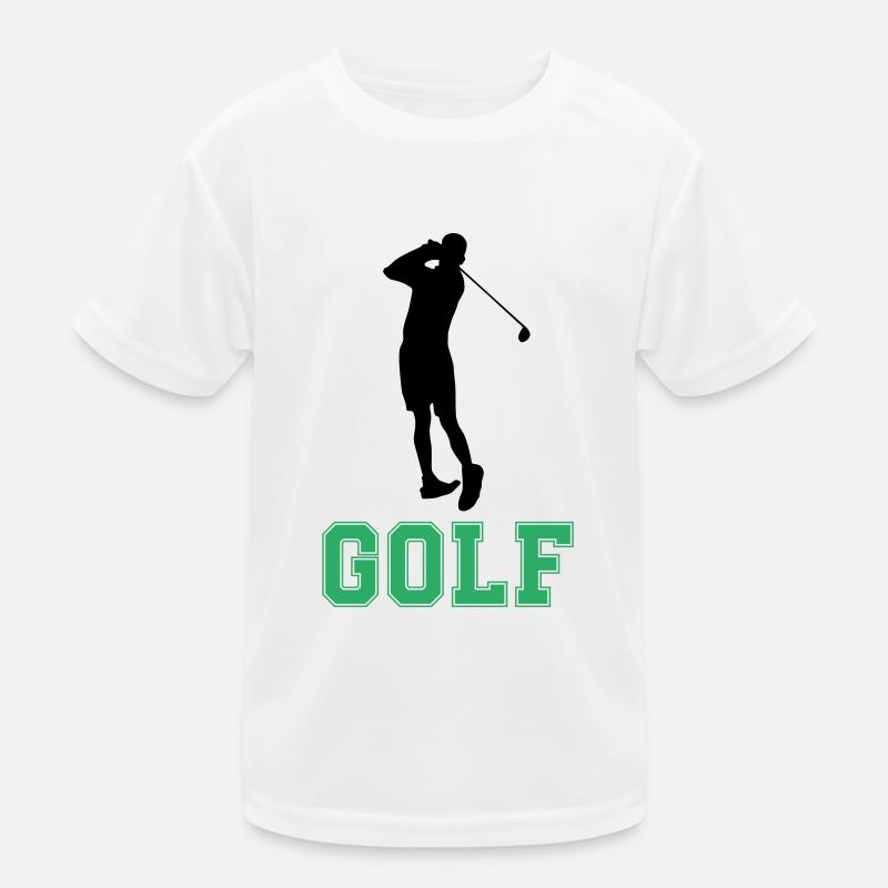 golf Kinder Funktions-T-Shirt