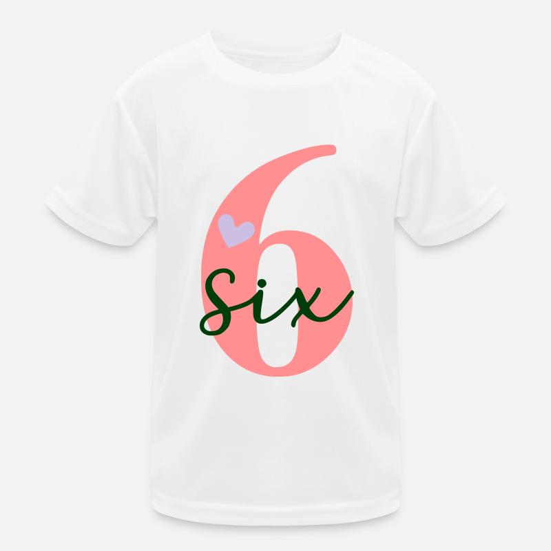 6e anniversaire Six Six T-shirt sport Enfant