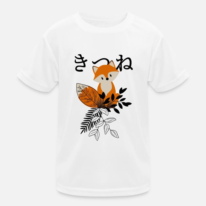 Chibi Fox Kitsune T-shirt sport Enfant