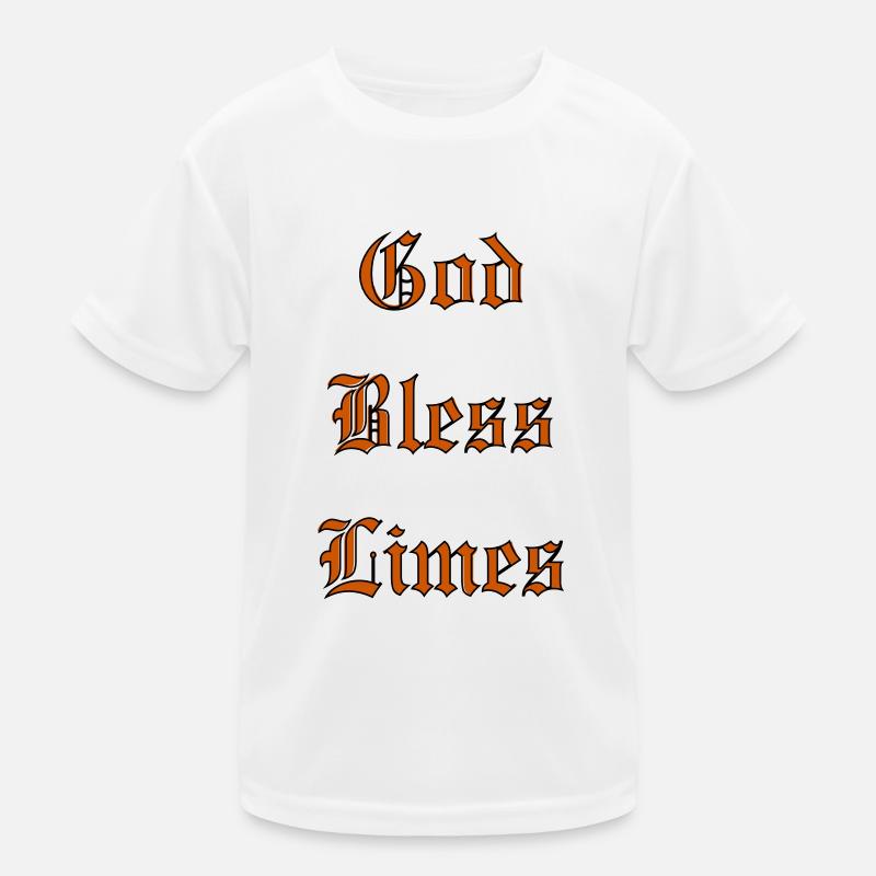 GodBlessLimes Kids Functional T-Shirt