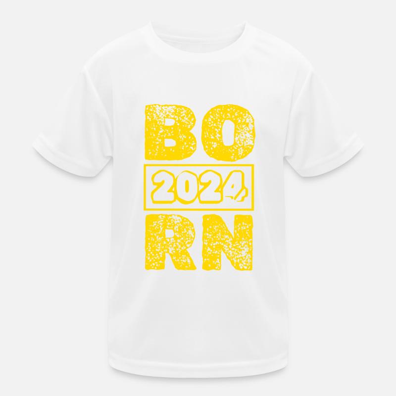 Né en 2024 T-shirt sport Enfant