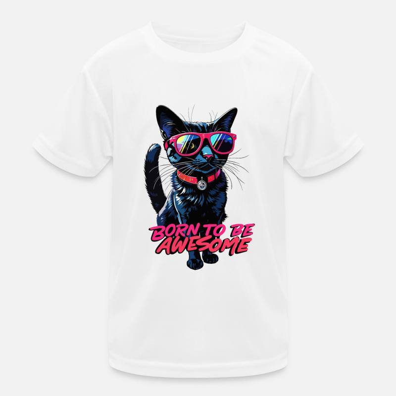 Né pour être génial T-shirt sport Enfant
