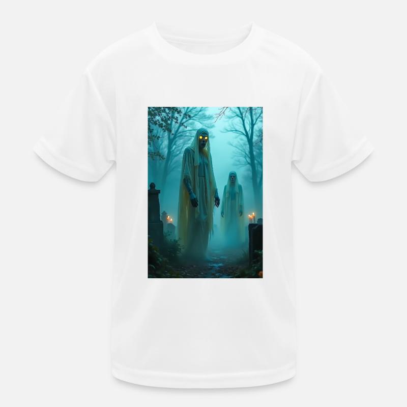 Dziady, Slavic ancestor spirits haunting graveyard Kids Functional T-Shirt