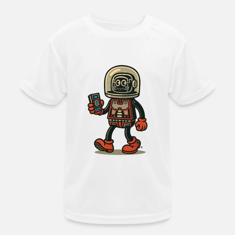 Spionage-Roboter Kinder Funktions-T-Shirt