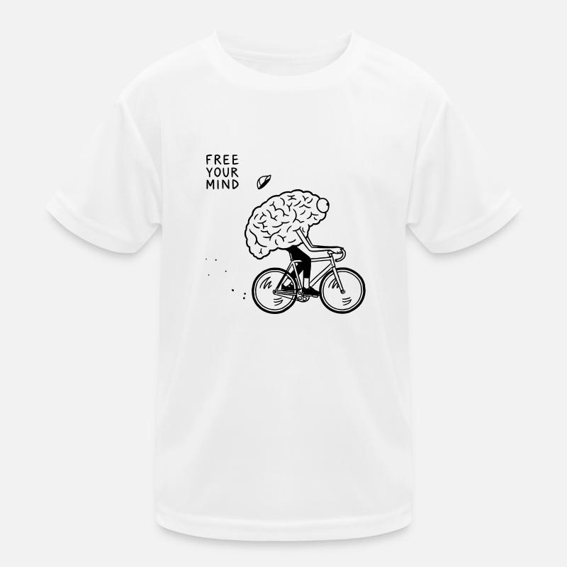 Free Your Mind Kinder Funktions-T-Shirt