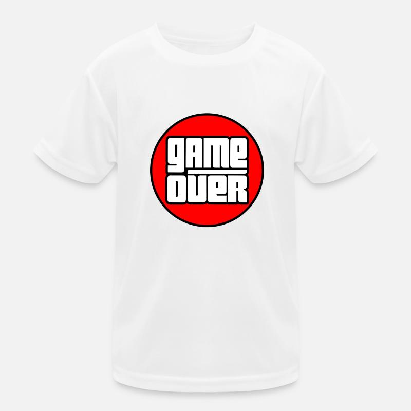 Game Over (Colour) Kids Functional T-Shirt