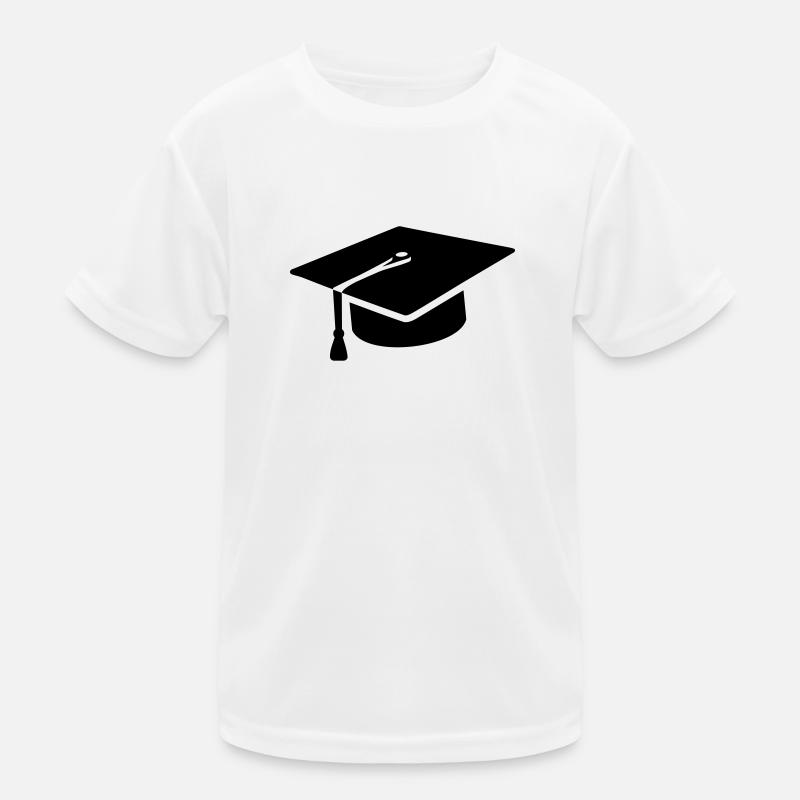 Graduation hat Kids Functional T-Shirt