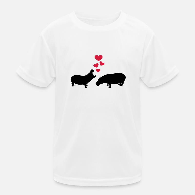 Hippopotame T-shirt sport Enfant
