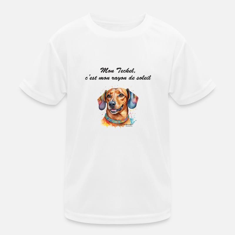 Teckel rayon de soleil T-shirt sport Enfant