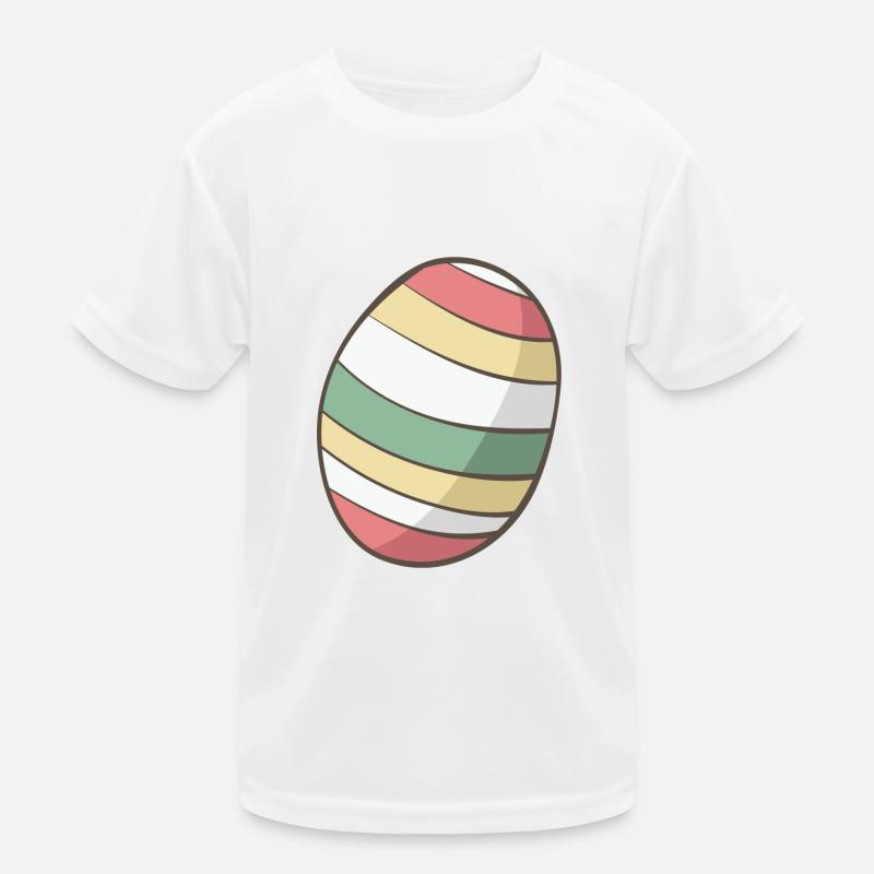 Osterei Kinder Funktions-T-Shirt