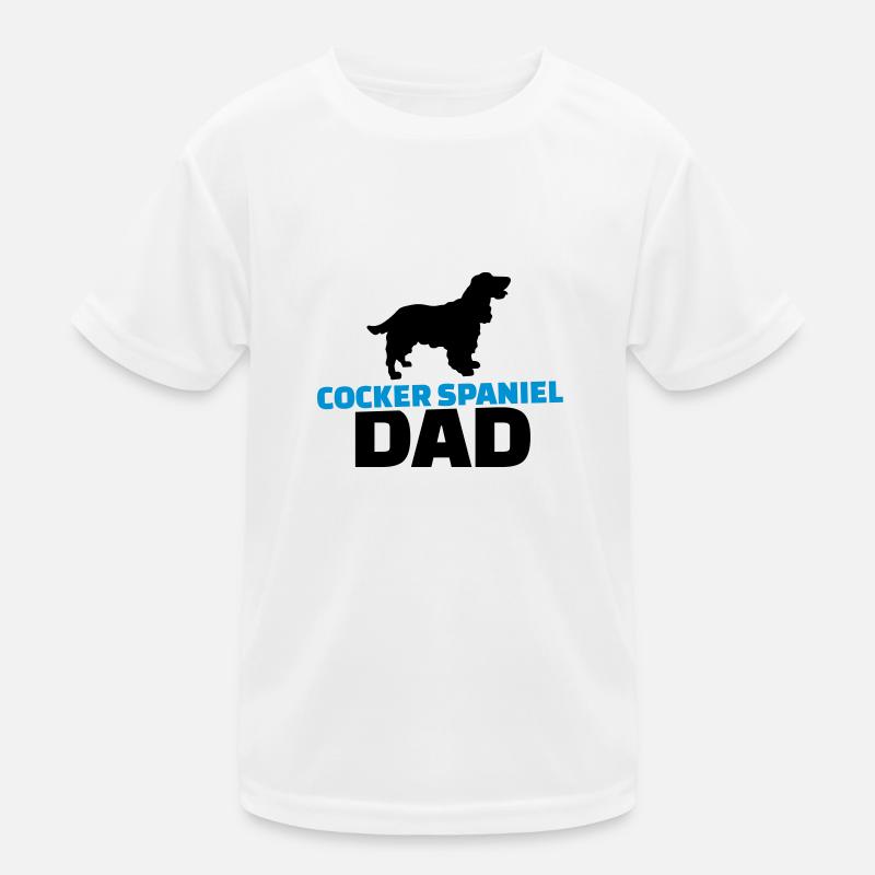 Cocker Spaniel Kinder Funktions-T-Shirt