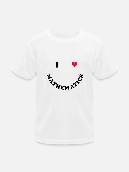 mathematics - Kids Functional T-Shirt - white - Front