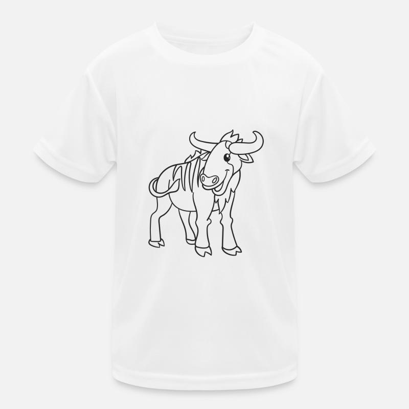 Wildebeest, wildebeest, gift, gift idea Kids Functional T-Shirt