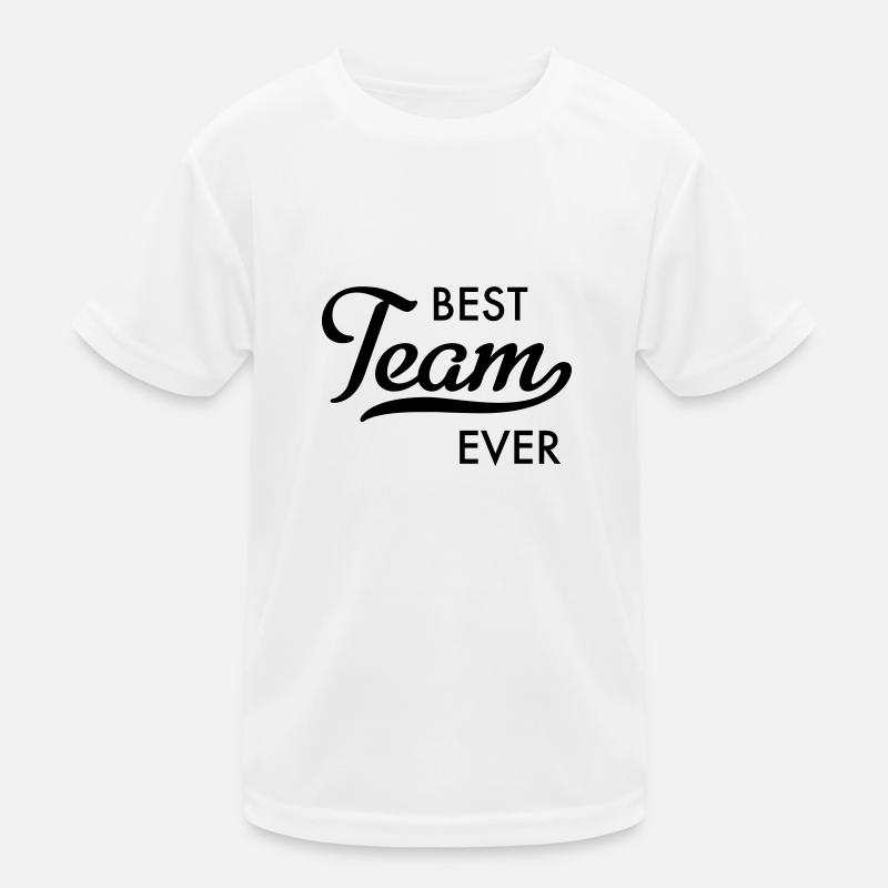 Bestes Team Kinder Funktions-T-Shirt