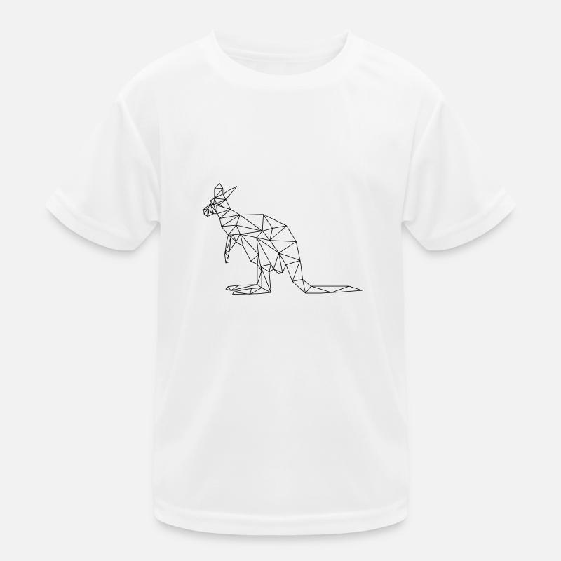 Känguru Kinder Funktions-T-Shirt
