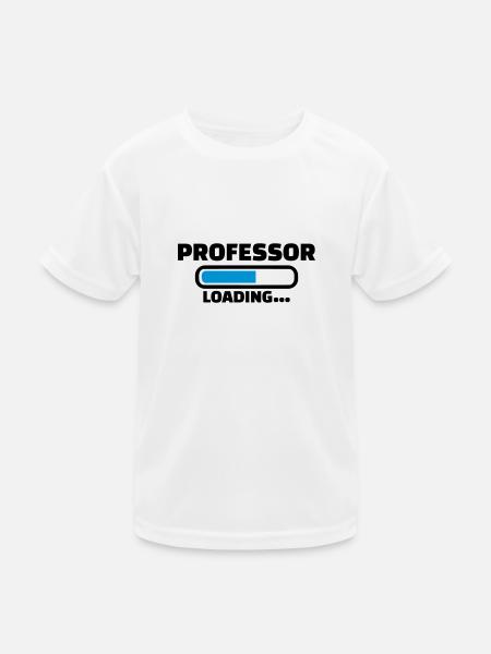 Professor - Kids Functional T-Shirt - white - Front