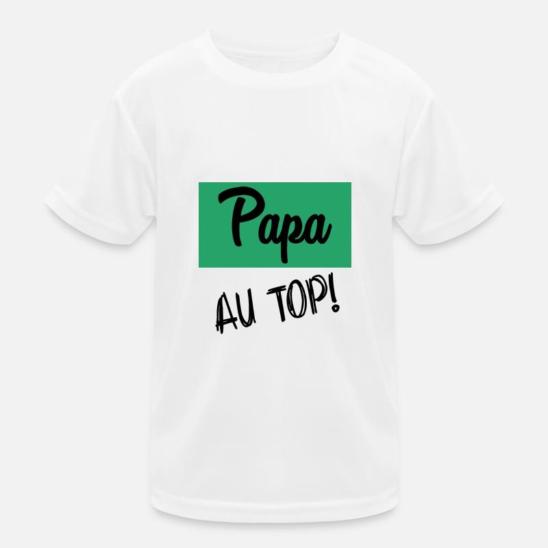 PAPA Kinder Funktions-T-Shirt