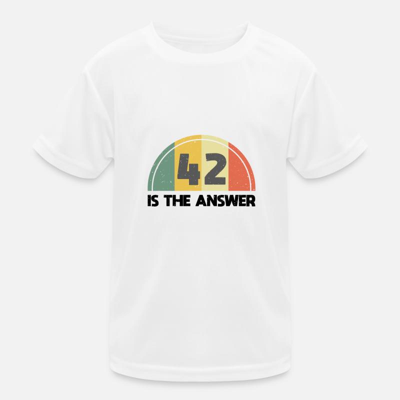 Réponse 42 T-shirt sport Enfant